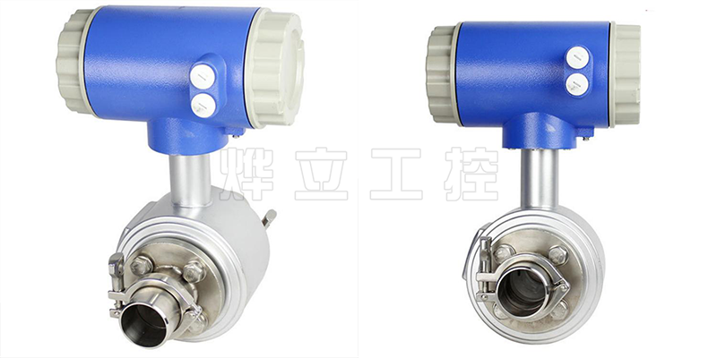 衛(wèi)生型電磁流量計(jì)實(shí)物圖展示