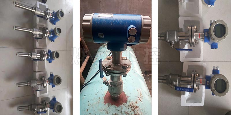 YLDBC-FF分體插入式電磁流量計實物圖現(xiàn)場安裝