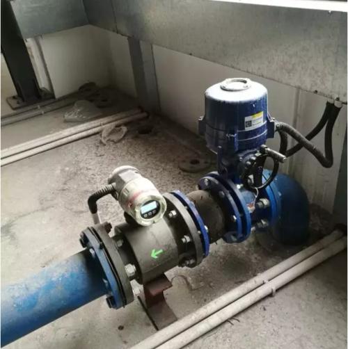 智能電磁流量計現場安裝