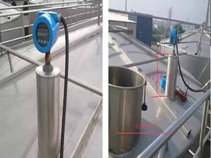防爆超聲波液位計現場安裝