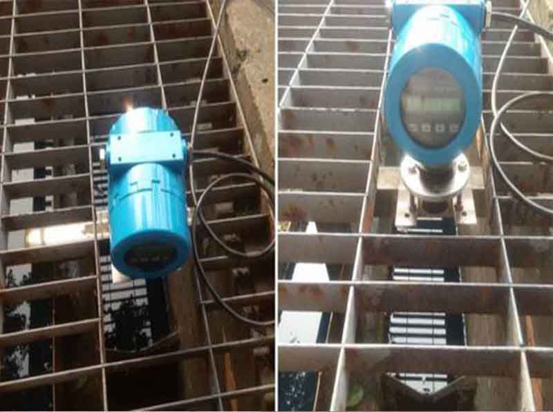 防爆超聲波液位計(jì)安裝實(shí)物圖